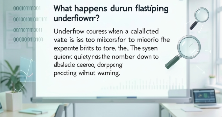 1 Min Q&A – Data Representation & Normalised Floating-Point